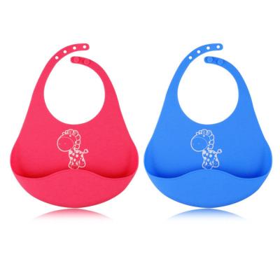 China Custom BPA Free Factory Silicone Baby Bib Silicone Baby Supply Set Waterproof Baby Bib Set for sale