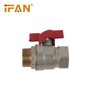 China IFAN Durable High Quality Female Male Threaded Water Ball Valve 1/2