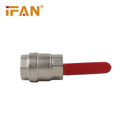 China IFAN General High Quality Customized Long Handle Brass Ball Valve 1/2