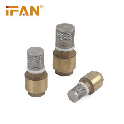 China IFAN General Cheap Price Threaded Brass Water Valve 1/2