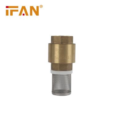 China High Quality General IFAN All Size Non Return Valve Brass Metal High Pressure Check Valve for sale