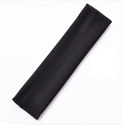 China Fitness Accessories 2022 Women Shape Elastic Hair Bands Running Fitness Yoga Headwear Female Stretch Wash Makeup Solid Sports Headbands for sale