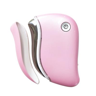 China Guasha Mini Electric Board Massage Face Anti-Puffiness Beauty Product Beauty Scraping Electronic Massager for sale