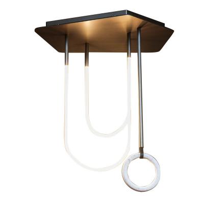 China Simple Modern Nordic Outdoor Mounted Living Room and Dining Room Wall Light Chandelier for sale