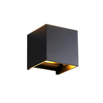 China Modern Waterproof Outdoor Corridor Simple Square Corridor Stair Lamp Wall LED Outdoor Wall Lamp for sale