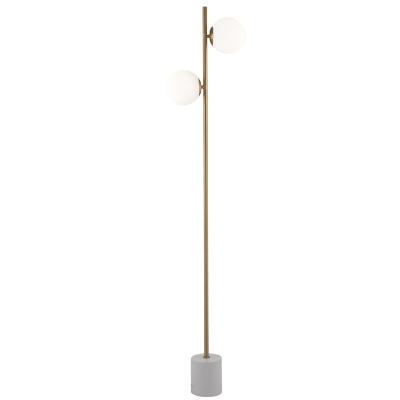 China Nordic modern simple designer living room sofa bedroom glass ball floor lamp for sale