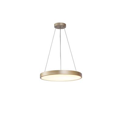 China Dining Room Pendant Light Round Light Luxury Bedroom Postmodern Contracted Pendant Lamp for sale