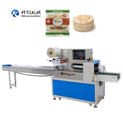 China Servo Automatic Full Automatic Pillow Conveyor Pillow Packing Machine Small Pocket Tortilla Packing Machine,Horizontal Ice Candy Flow Packing Machine for sale