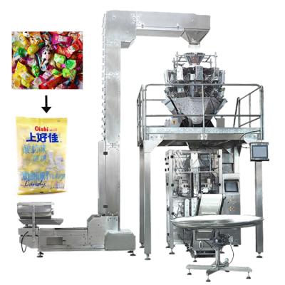 China Vertical Food Weighing Candy Packing Machine and Packing Machine Packaging Equipment Bag in Bag Packing Production for sale