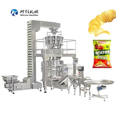 China Precise Multifunctional Packaging Machinery French Fries Chips Processing Packaging Machine Automatic for sale