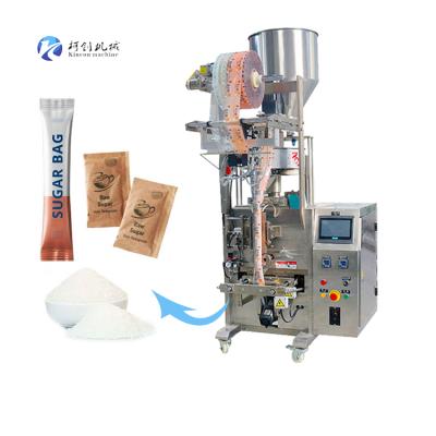 China High Accuracy Servo Sugar Salt System 100g 200g 500g Food Granule Sachet Packing Machine for sale