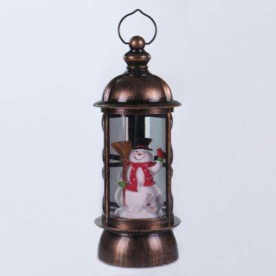 China Best Seller Classic New Ornament Snowball Style Led Christmas Water Lantern With Battery Operated for sale