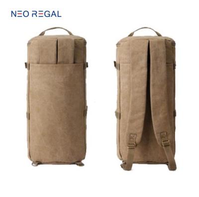 China High Quality Canvas Sports Luggage Bag Tote Weekend Gym Travel Fitness Gym Bag Overnight Backpack for sale