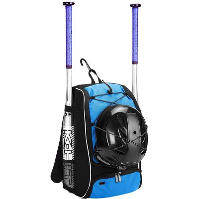 China Waterproof Baseball Backpack, Softball Bat Bag with Shoes Compartment for Youth, Boys and Adult, Lightweight for sale