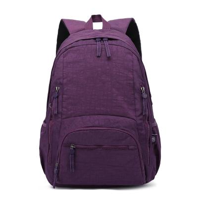 China Water Proof Leisure Student Schoolbag Waterproof Nylon Travel Backpack College Outdoor Bag for sale