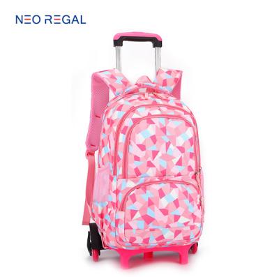 China For School Using Wholesale Mochilas Skip Kids Polyester School Bag Girl And Boy Trolley Backpacks Bag Adult Children School Backpacks for sale