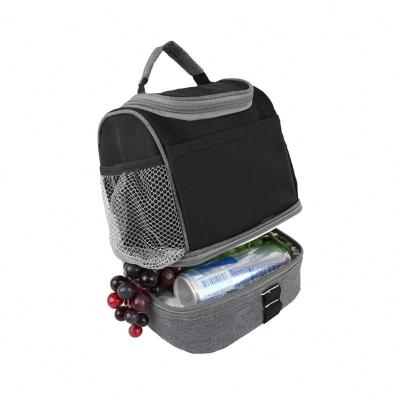 China Waterproof Outdoor Customized Mini Canvas Wine Cooler Bags Lunch Insulated Or Cooler Bags for sale