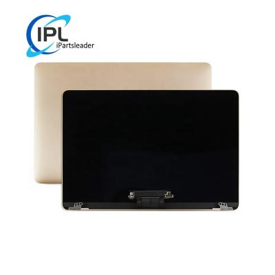 China A1534 Laptop LCD Assembly Full Gold Color For Macbook Retina 12