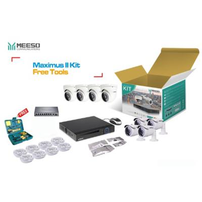 China Human Motion Tracking Meeso Starvis NVR Kit 8 Channel PoE Super Intelligence Surveillance Network Camera for sale