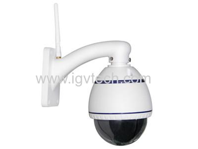 China Wifi HD IP PTZ Camera with motorized Lens 4X Zoom for sale