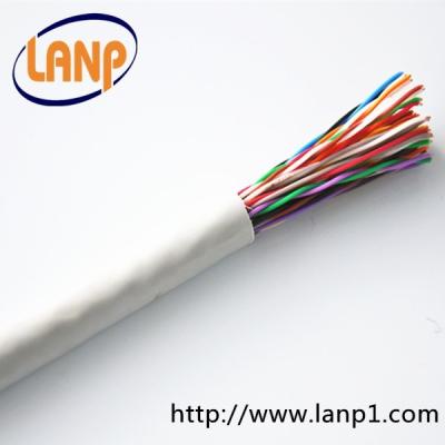 China utp cat3 , cat5 25 pair / 50 pairs telephone cable , multi pair PCM cable Cat3 for sale