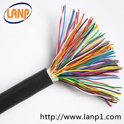 China 2,4,6,8,12,16,25,32,52,64,100,200 pairs cat3/cat5 quality at best telephone cable LP-CAT3-100P for sale