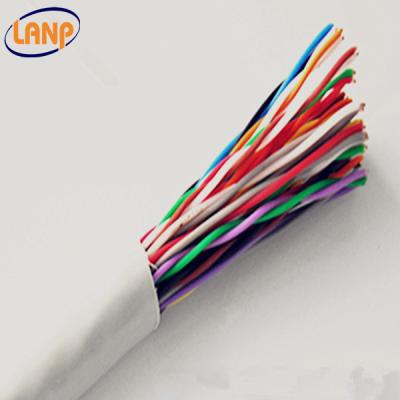 China Voice Frequency Applications and Installation UTP CAT3 Indoor Jelly Filled Telephone Cable 10P 25P 50P 50P for sale