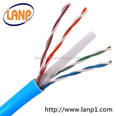 China Lan Cable Cat 6 , UTP Cat6 Lan Cable French Language Option LP-CAT6 for sale