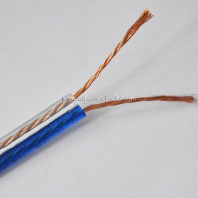 China Loudspeaker speaker cable with blue stripe for sale