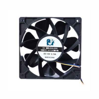 China Computer Case SG121238BS DC 12V 2.1A 6200RPM S7 S9 T9 L3 Double Ball Bearing / Violence Fan 120*120*38mm 12038 for sale