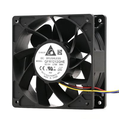 China Farms New Arrive 12038 12cm Ball Bearing 120mm 12v 4.2a 6000RPM 4Pin PWM Case Cooling System Fan High Speed ​​Cooler For A1066 E12 for sale