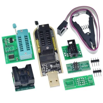 China - 24 25 Series Flash Programmer USB BIOS EEPROM Module + CLIP KIT + 1.8V Adapter + SOIC8 SOP8 DIY Test Adapter for sale