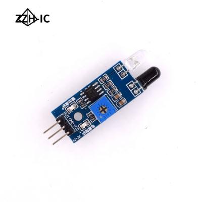 China 3C HW-201A 3pin IR Laser Obstacle Avoidance Sensor Digital Reflective Photoelectric Infrared Module For DIY Robot Smart Car for sale