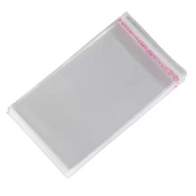 China Chinese Manufacture Moisture Proof Custom Printing Self Adhesive Plastic Packaging Clear Opp Plastic Bag for sale