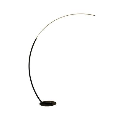 China Modern Minimalist Nordic Shape Floor Lamp Arc Dimmable Remote Control Led Standing Light For Living Room Bedroom Study Decor Lighting for sale