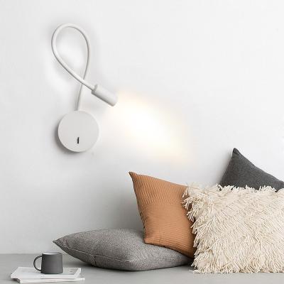 China New Modern Nordic Designer Wall Light For Whole Sale OEM LED Atmosphere USB Charger Extendable Reading Light Customizable Lamp for sale