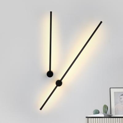 China Long Mount Sconce Wall Light Living Room Bedroom Sofa Background Wall Lamp Modern Led Indoor Wall Lamp for sale