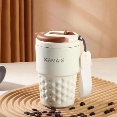 China PORTABLE 400ml Outdoor Portable  Wholesale Coffee Tumblers Vacuum Insulated Travel Tumbler Cups Ice Coffee Tumbler Coffee Mugs for sale