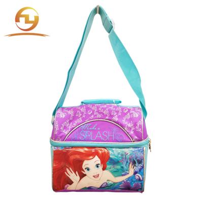 China Waterproof Wholesale Private Label Printed For Kids Shoulder Cartoon Lunch Bag for sale