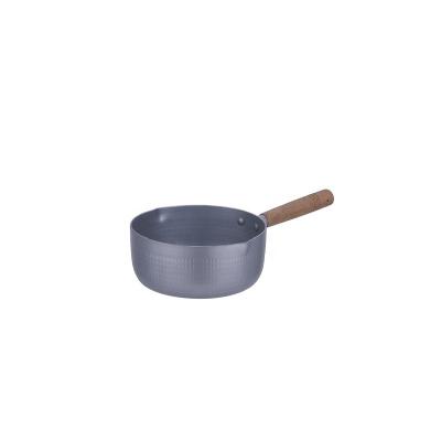 China Aluminum Nonstick Cookware Viable Pressed Round Pan Milk Pot For Home Kitchen for sale