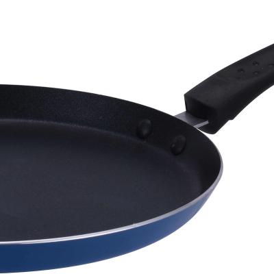 China Durable Professional Made Non-Stick Frying Pan Aluminum Alloy Cake Egg Steak Frying Pot Pizza Pans for sale