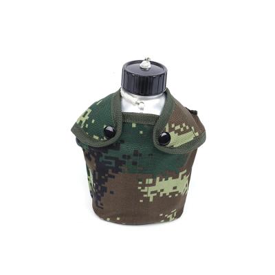 China Viable Hot Selling American Style Folding Cup Pot In A Canteen Military Aluminum Water Bottle for sale