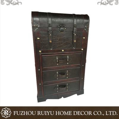 China Retro Stored Box Can Be Large Wholesale OBM Storage Trunk for sale