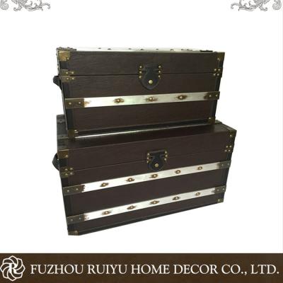 China Wholesale alibaba RY16A004 OEM storage leather trunk handmade for sale