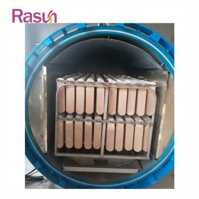 China Chain Rasun Brand Jars Steam Setting Machine for sale