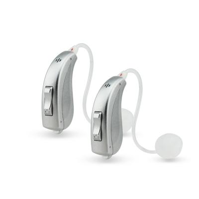 China 4 Channel Blue Tooth Hearing Aid Connect To Mini OE Digital Personal Ear Sound Amplifier 4 Channel Smartphone Hearing Device à venda