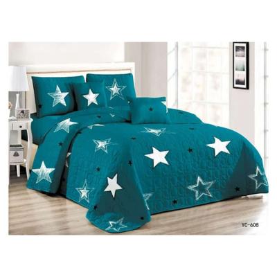 China Accept Customized Bedding Set Designs Minimalist Style Three Piece Casual Design Custom Comforter Blanket Cartoon Fleece Bedding Set for sale