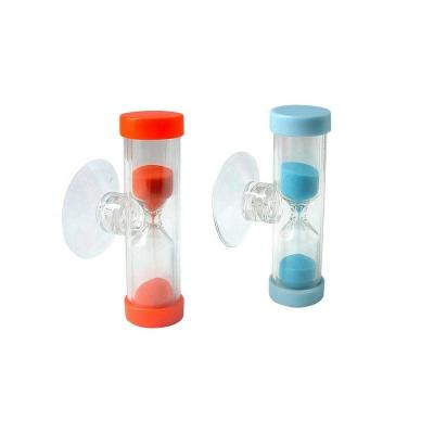 China Mini business gift or promotional gift plastic 30 second sand timer with function/sand cups timer sucker on the wall /shower sand timer for sale