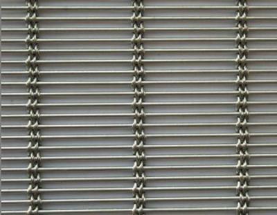 China ZSW-436 Decorative stainless steel braided woven architectural woven mesh for facade claddings for sale