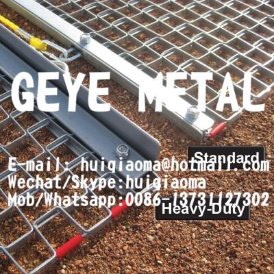 China Rigid All Steel Drag Mats for Football/Race Course Field Fine Soi Leveling, Steel Mesh Drag Mats, Metal Drag Screens for sale